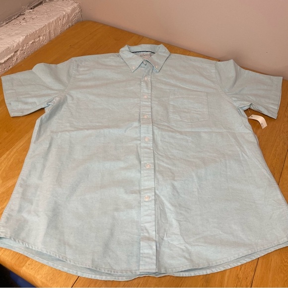 Amazon Essentials Easy Care Button Down Shirt XL Mens Color Mint Adult - Picture 1 of 6